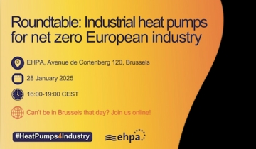 Industrial heat pumps for net zero European industry